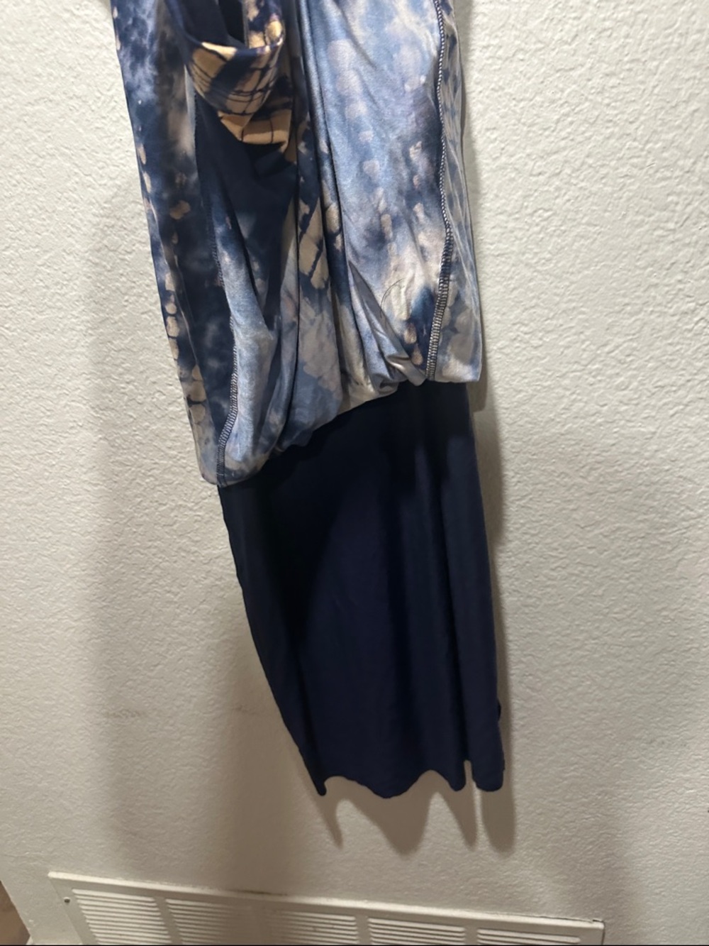 Final Touch Tie-Dye Slip Dress in Navy, blue and beige - Women’s Medium - Picture 5 of 8